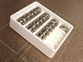 LR44 battery tray