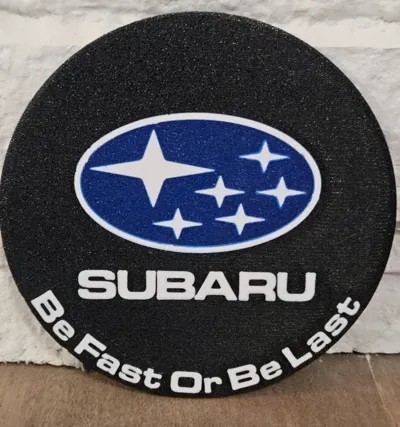 Subaru Coasters W/Holder