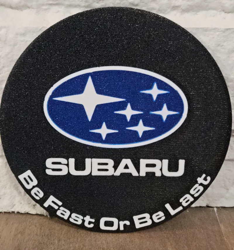 Subaru Coasters W/Holder