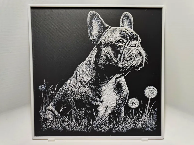 French Bulldog - Hueforge