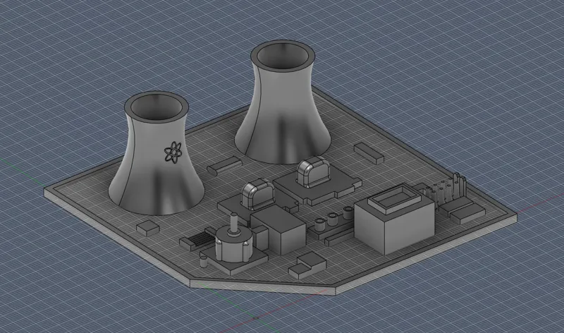 The Simpsons Springfield Nuclear Power Plant