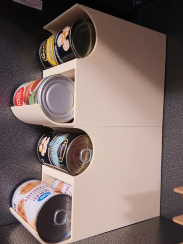 Letrero o emblema decorativo: My Ultimate Stackable Soup Can Stacker (284ml can) — vista de referencia 2