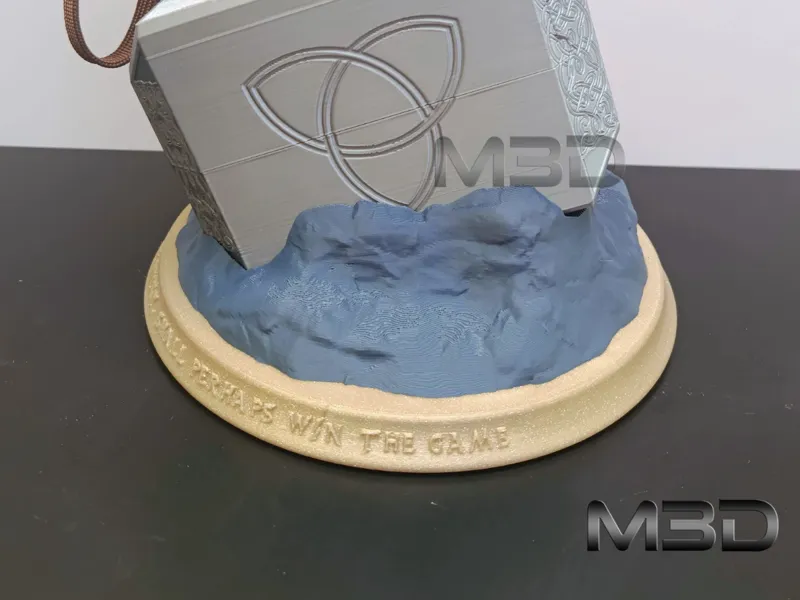Stand for Mjolnir Commander Deck Case