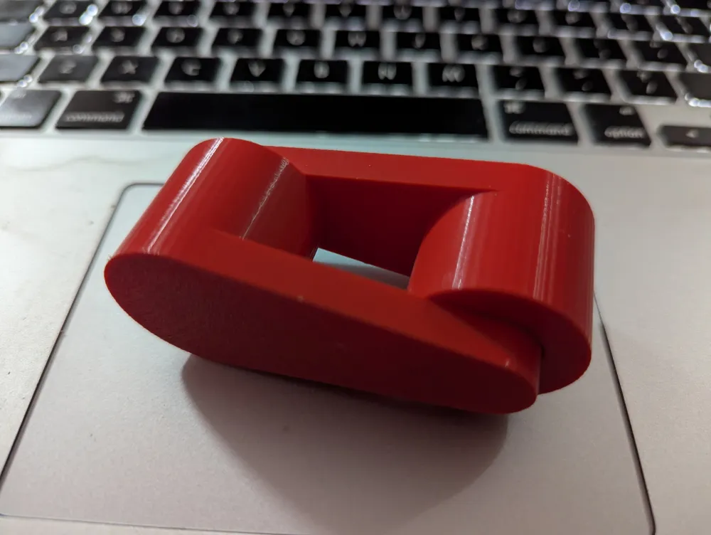 Parametric Minimalist Laptop Riser - Customisable - Free 3D Print Model ...