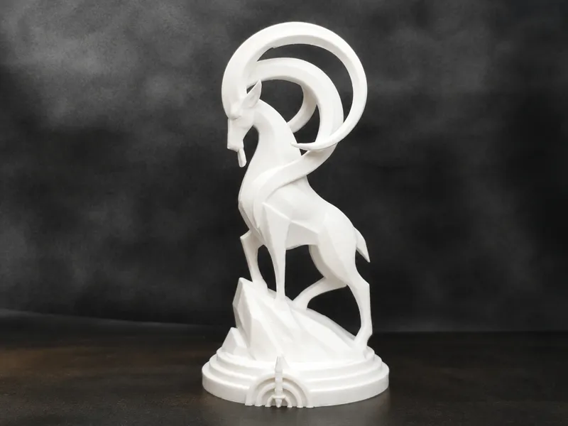 Minimalist Ram Sculpture