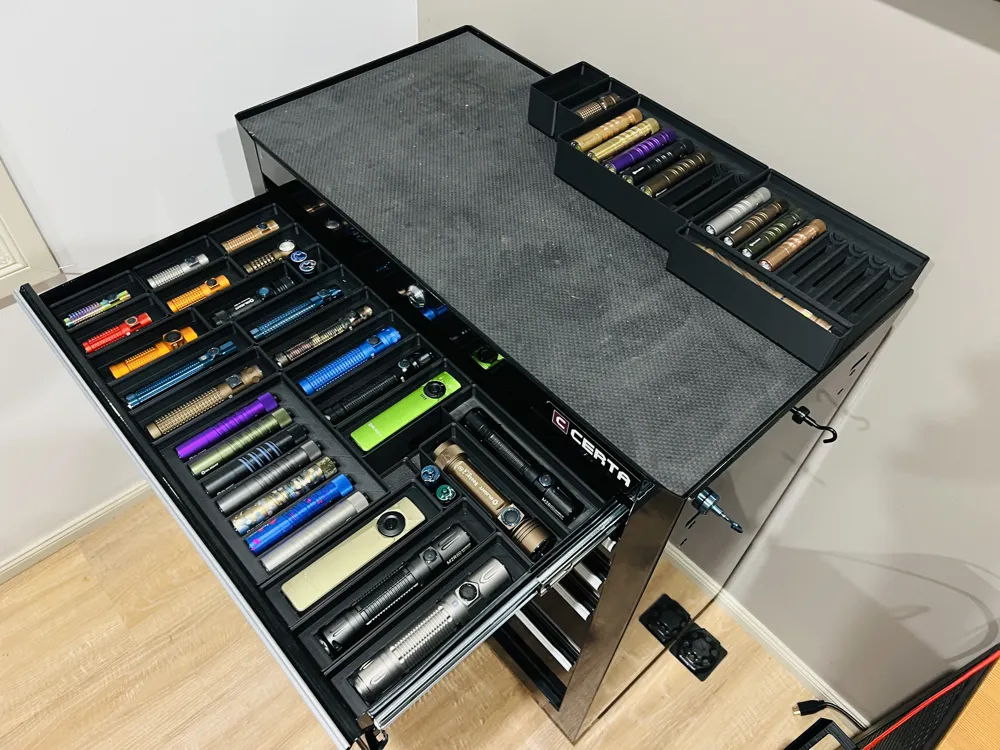Gridfinity Olight System – Modular Storage - Free 3D Print Model ...