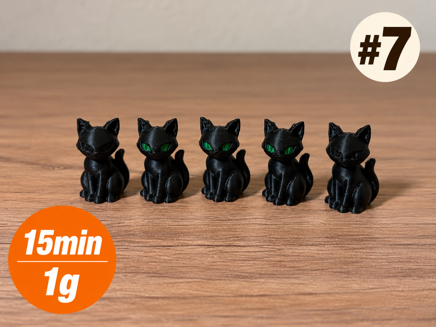 Mini Gato Negro - Set Halloween 3D model