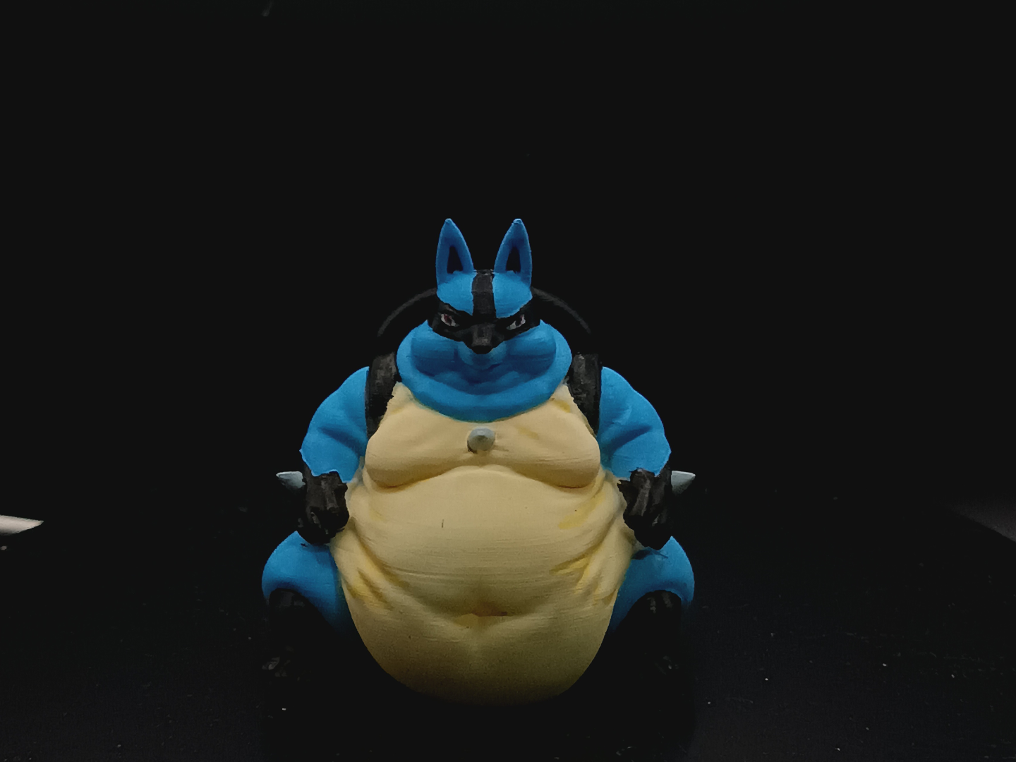 Chubby Lucario - Cute & Thick Desk Figure