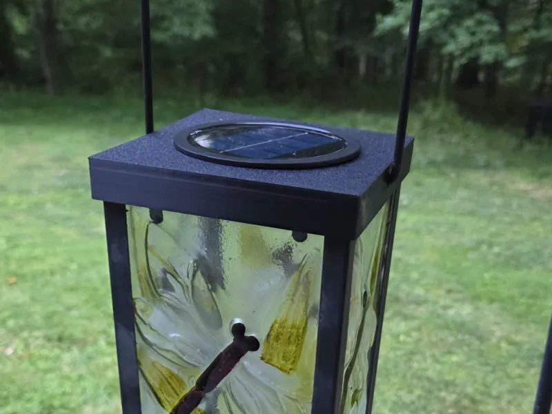 Lantern Cover Adapter for Round Solar Lights