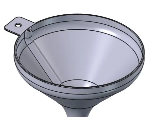 Funnel with air vent - Lijevak sa oduškom