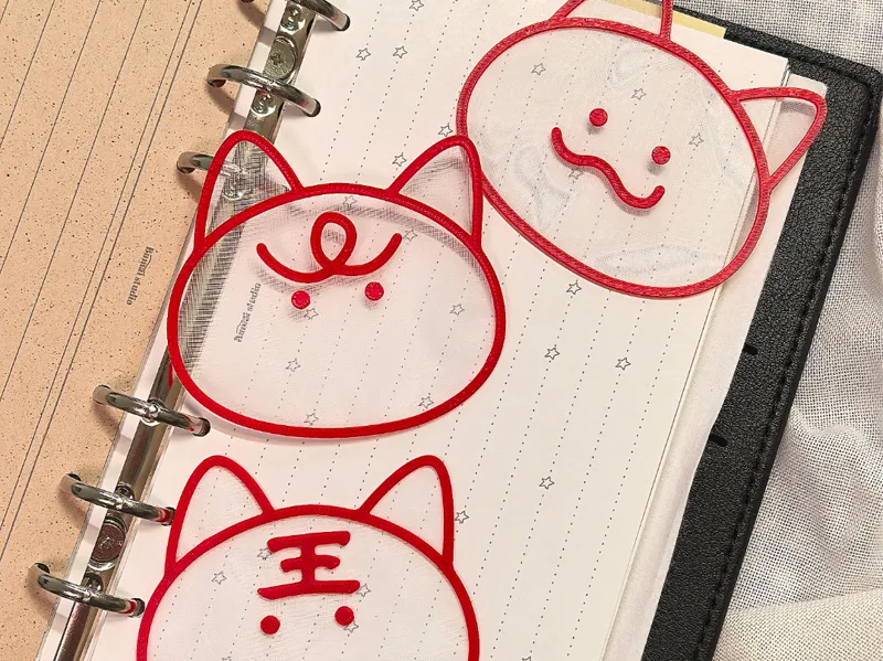 恋与深空秦彻飞羽向夜猫猫头欧根纱书签三款