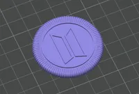 BTS Logo - 0.2mm layer, 2 walls, 15% infill