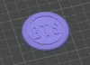 BTS Logo 2 - 0.2mm layer, 2 walls, 15% infill