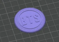BTS Logo 2 - 0.2mm layer, 2 walls, 15% infill