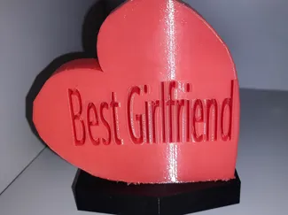 Best Girlfriend Trophy