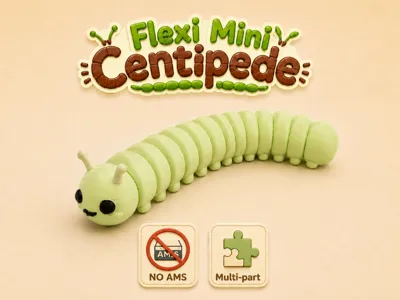 Flexi Mini Centipede [ NO AMS - Multi-part ]