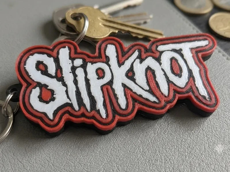 Slipknot keychain 