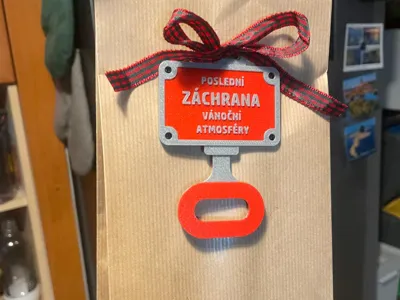 EMERGENCY BREAK decoration