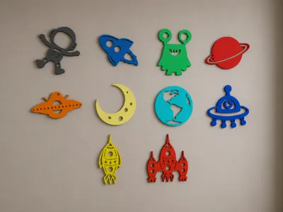 Wall Art:Space Adventure Vol 2