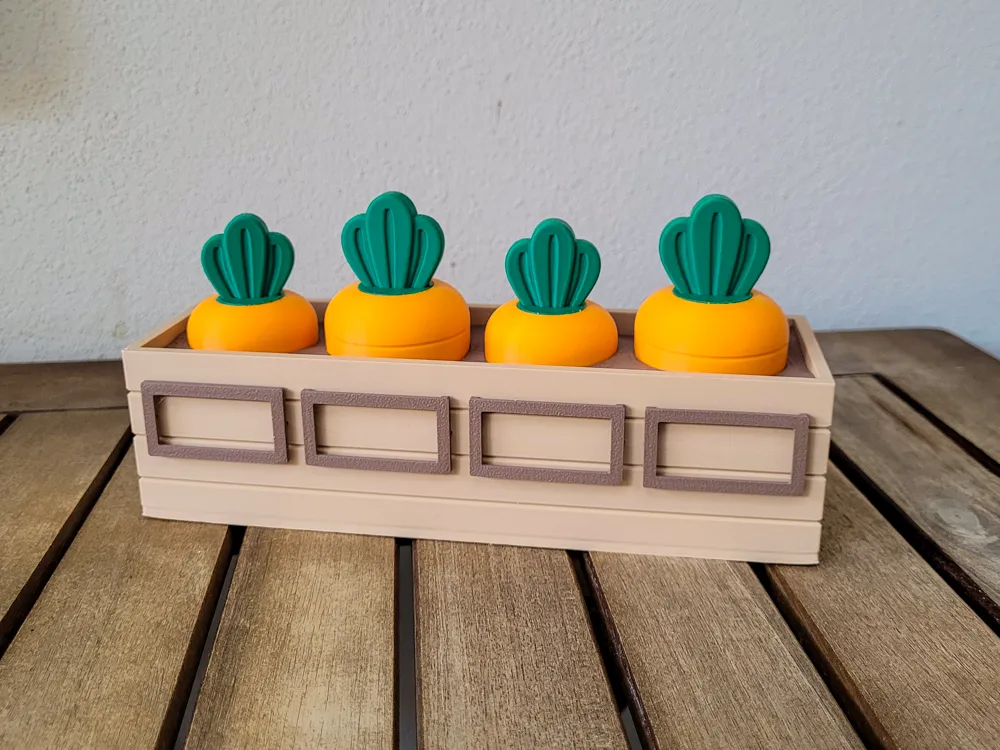 Carrot Garden Storage by weah86MakerWorld: Download Free 3D Models