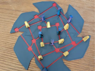 Twist on the Classic Nine Men's Morris Board Game
