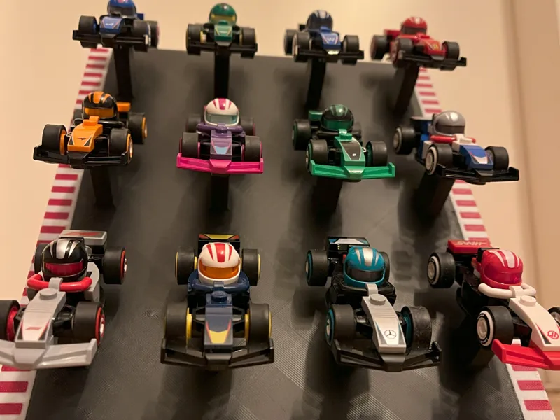 Halterung für 71049lego mini Formel 1 