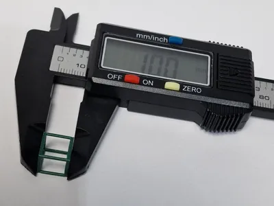 The 10mm Open-Sided Cube Accuracy Test Model