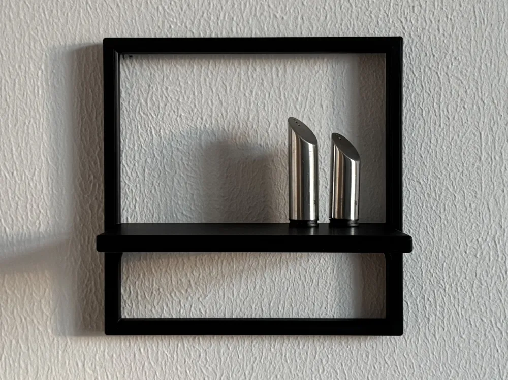 Modern Wall Shelf (225mm) — Kitchen/Bath Decor - Free 3D Print Model ...