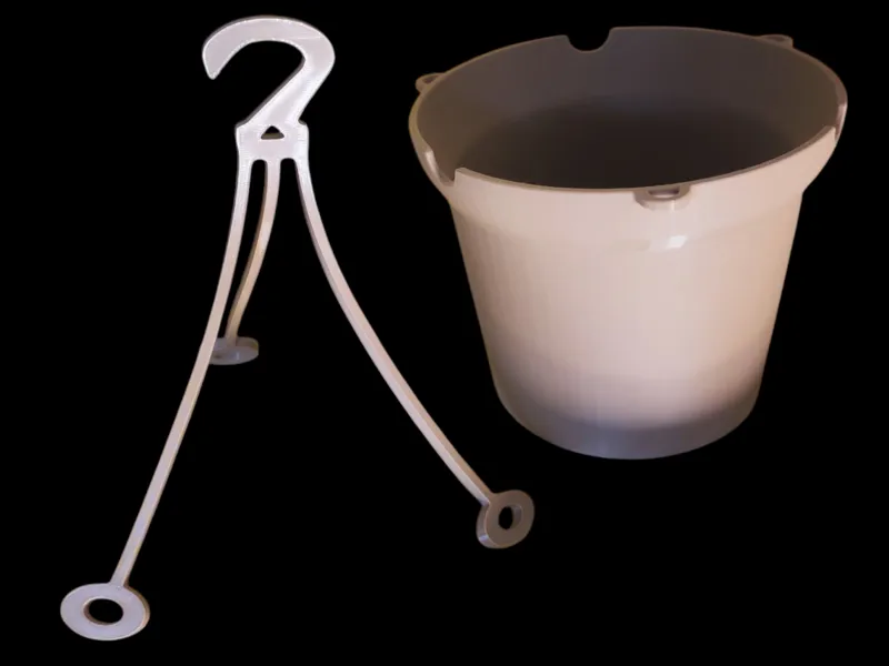 Suporte para vaso de planta suspenso
