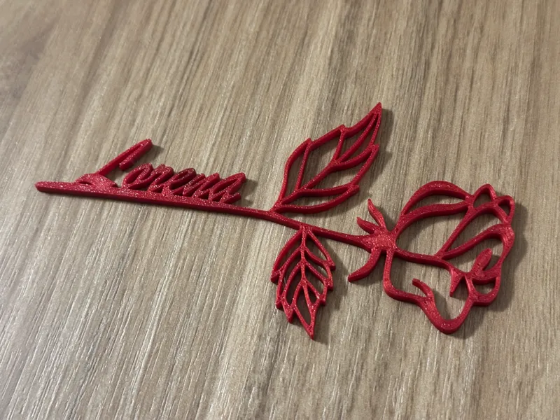 Lorena rosa rossa 