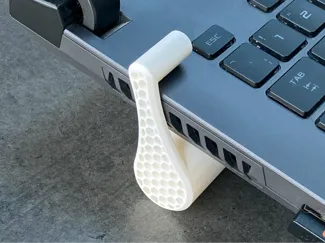 Laptop Riser Feet – Minimal Rear Lift - Version 2