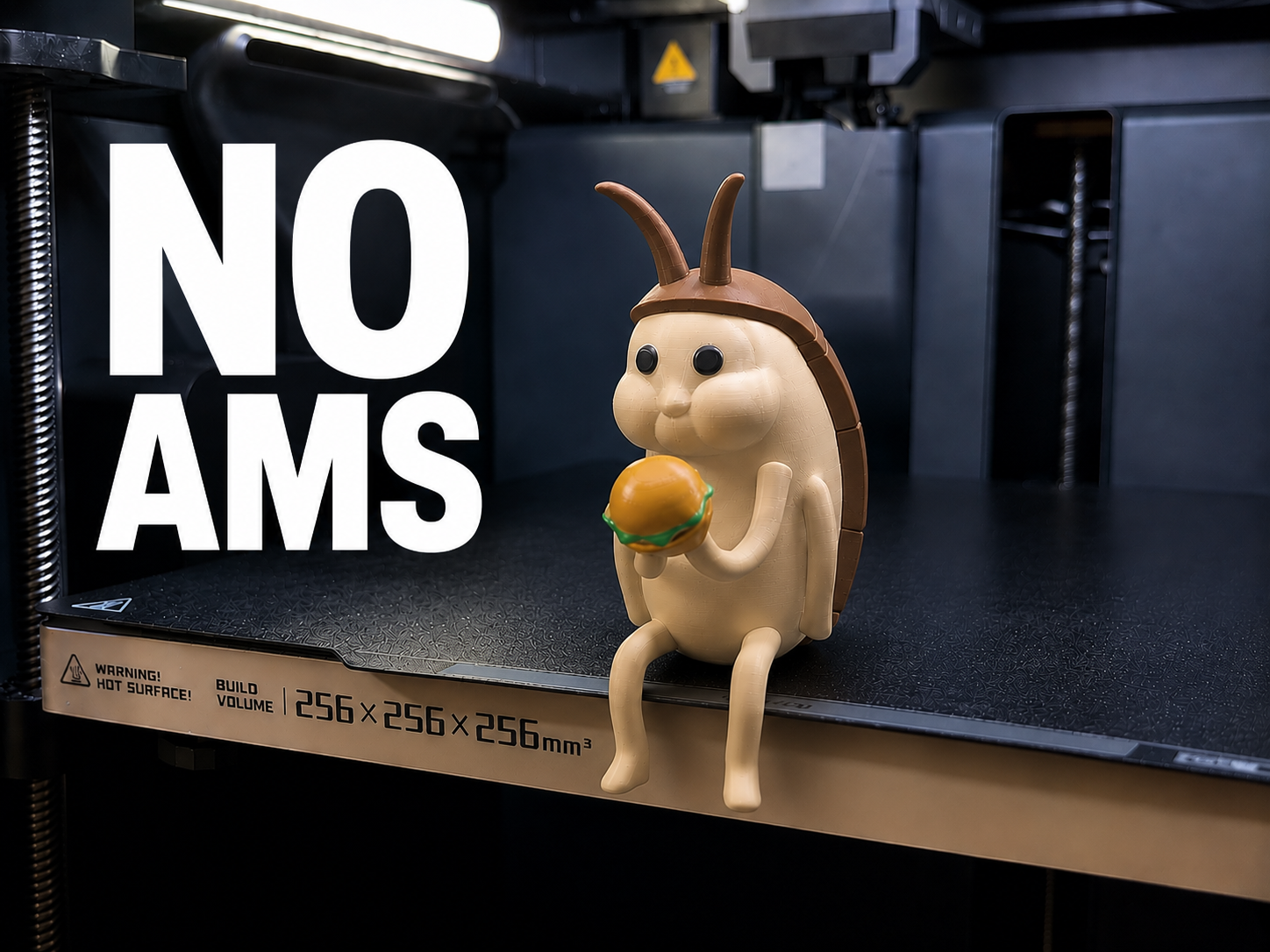Spongebob cockroach eating Burger. UPDATE: NO AMS