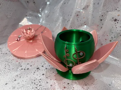Lotus Bloom Jewelry Box