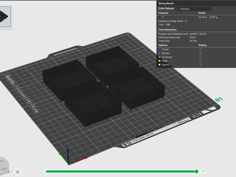 Storage boxes