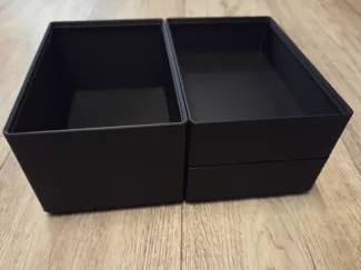 Gridfinity 3x2 full and half height stackable