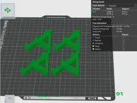 0.2mm layer, 2 walls, 15% infill