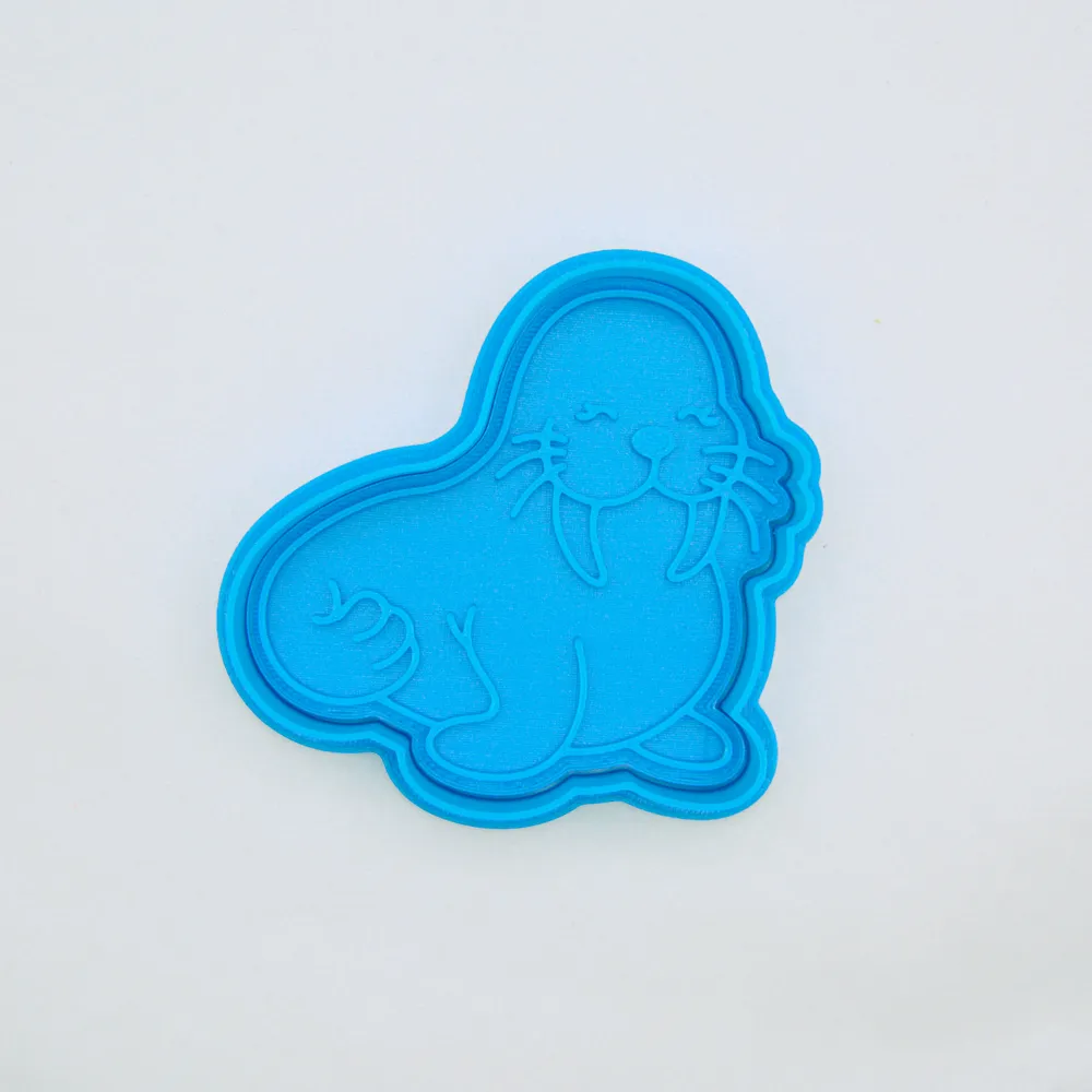 Cute arctic animals cookie cutter / stamp by Indibles - MakerWorld