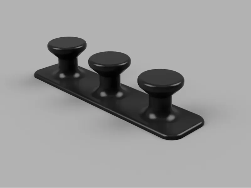 Wall Hook 3x (30 min print)