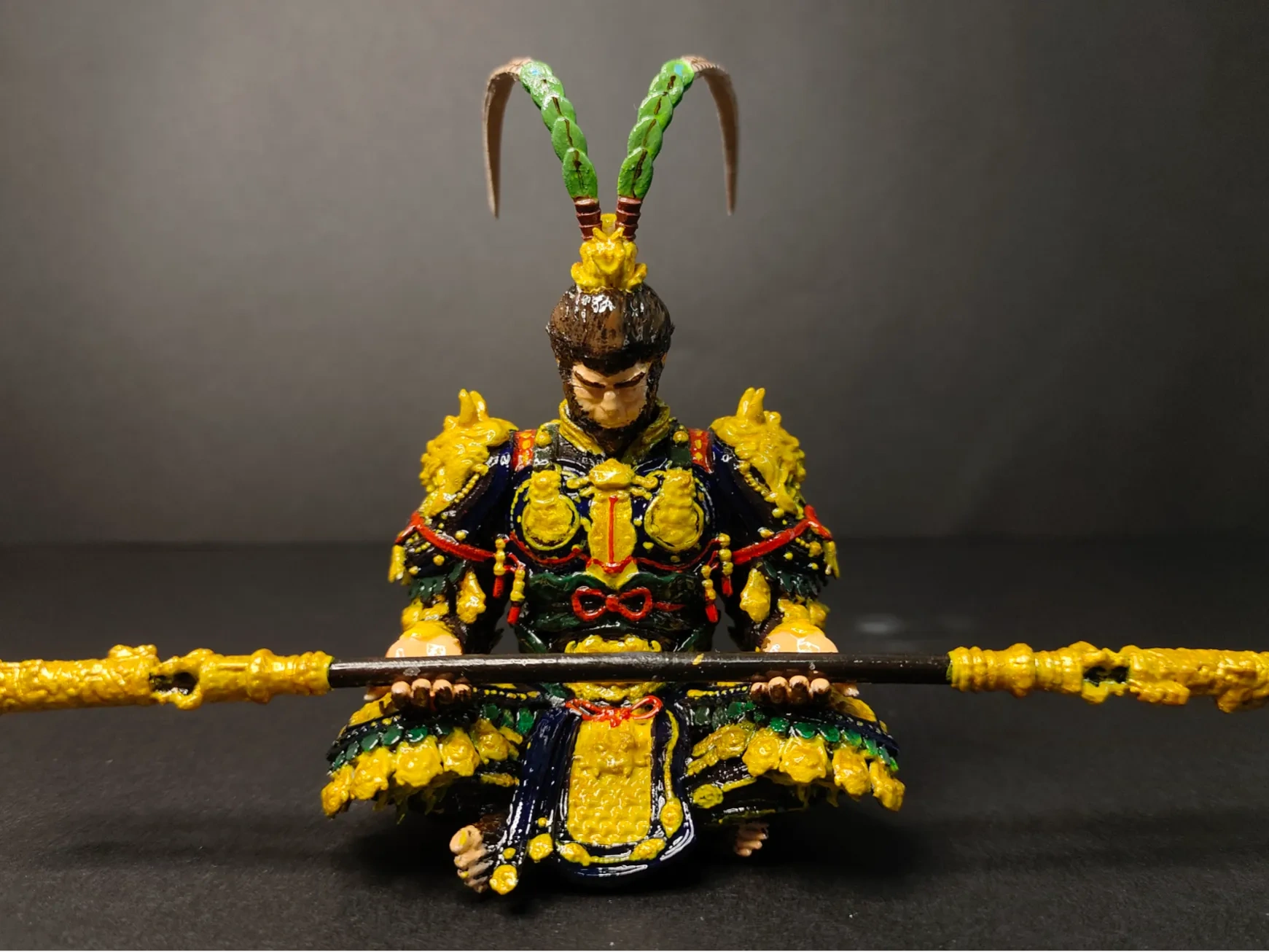 Miniatura 1 do modelo 3D 黑神话悟空 笔架