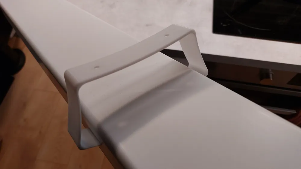 Rectangular ducting retaining clip 110mm x 55mm by Baboon Lab - MakerWorld