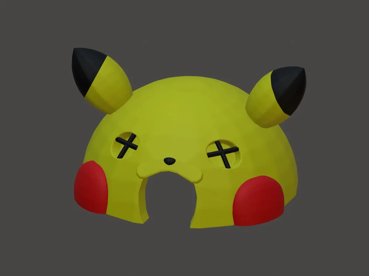 NO AMS - Pikachu Home - Multiparts - Free 3D Print Model - MakerWorld