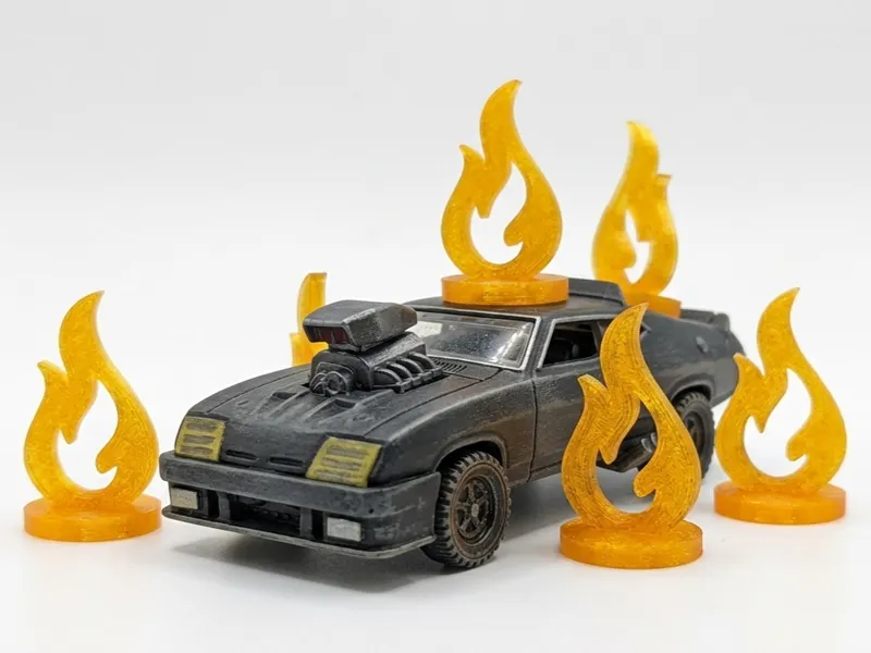Token Flames for Boardgames