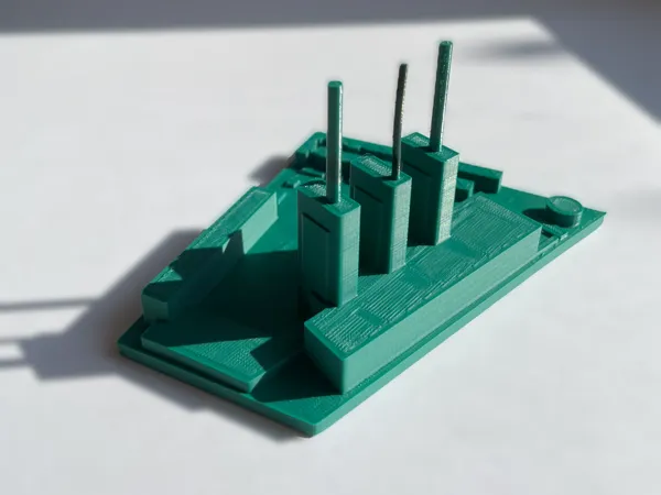 Miniature centrale de Linden (Hanovre)
