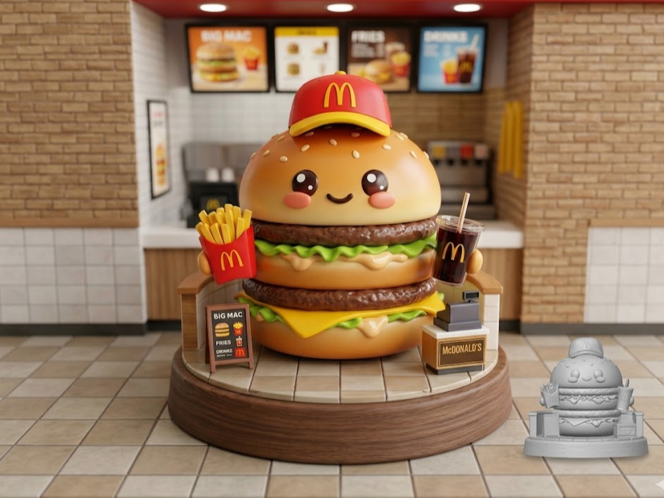 HAMBURGESA BIC MAC DEL MCDONALDS 