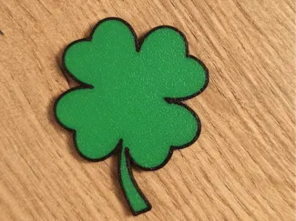 Four-leaf clover decoration