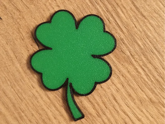 Four-leaf clover decoration