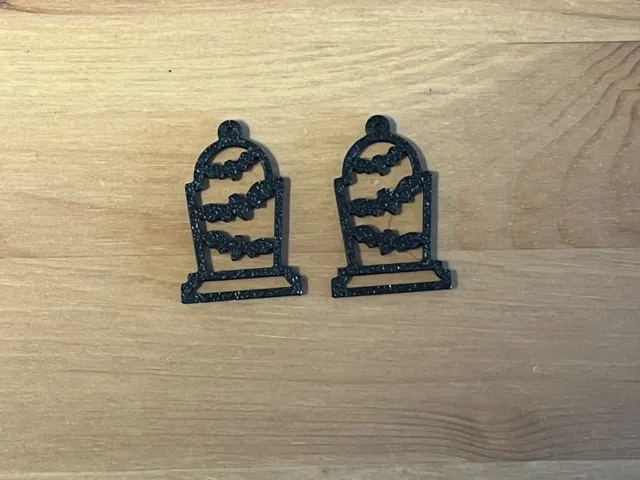 bat earrings