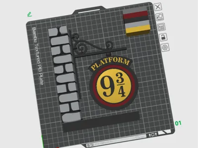 Platform 9 3/4 - New color