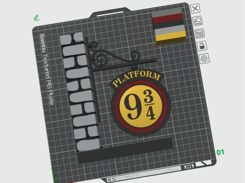 Platform 9 3/4 - New color