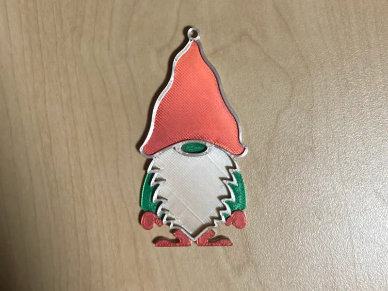 Holiday Gnome Ornament
